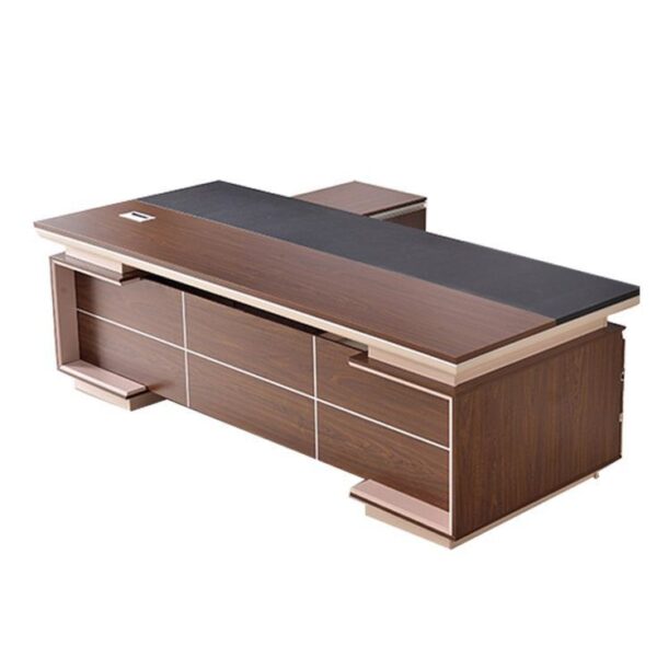 Hot Sale Office Furniture 4 Sizes Boss Table Manager'S Desk Executive Office Table