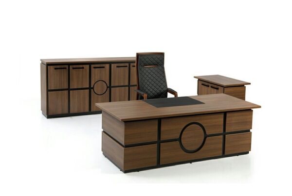 Office Workstation Modern Work Manager Furniture Computer Luxury Desks for Room Table and Chair Set Design